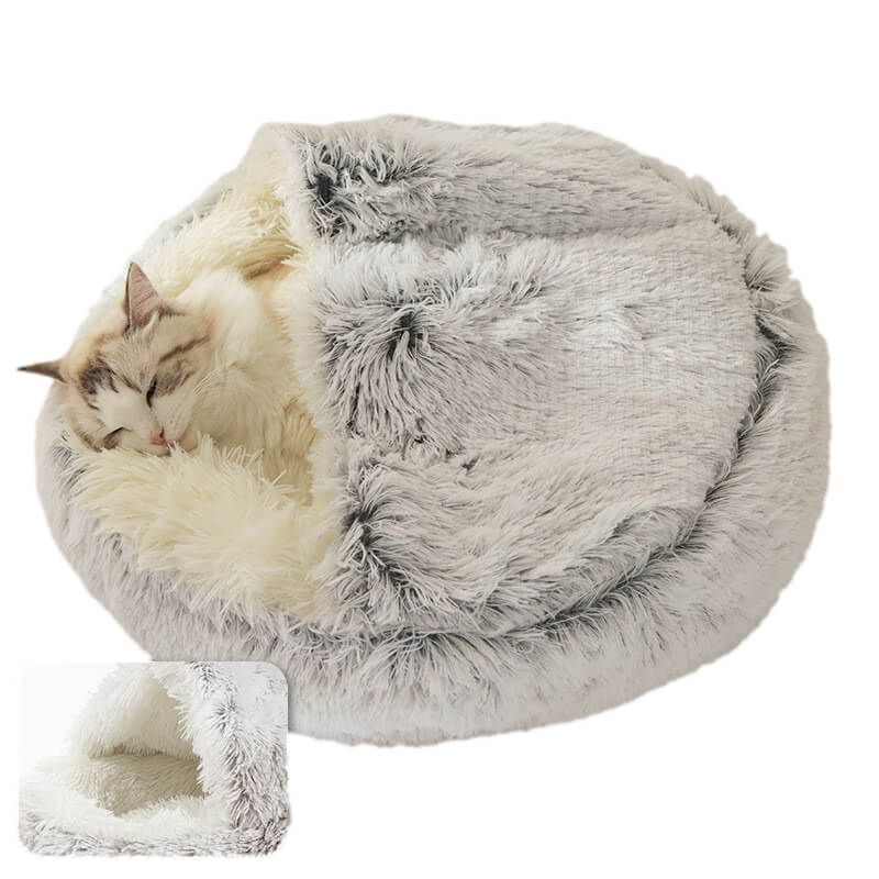 Lit pour chat gris 60 cm