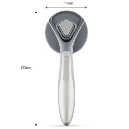 Brosse pour poil de chat grise dimensions